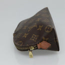 LOUIS VUITTON Monogram Pochette Cosmetic PM Cosmetic Pouch M47515 LV Auth BD289-3