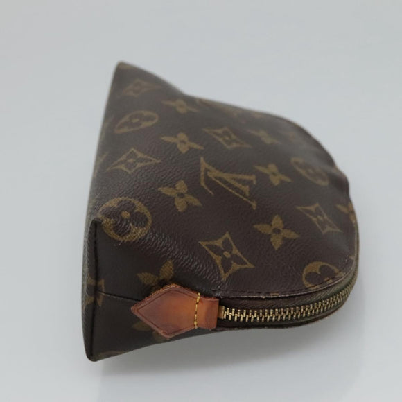 LOUIS VUITTON Monogram Pochette Cosmetic PM Cosmetic Pouch M47515 LV Auth BD289