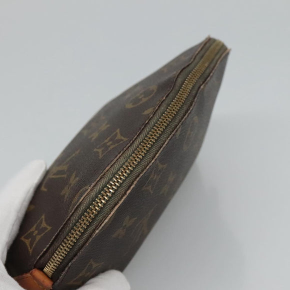 LOUIS VUITTON Monogram Pochette Cosmetic PM Cosmetic Pouch M47515 LV Auth BD289