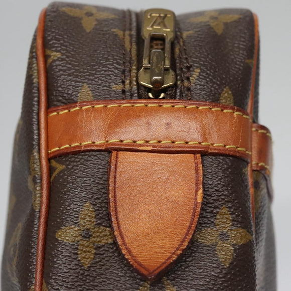 LOUIS VUITTON Monogram Compiegne 28 Clutch Bag M51845 LV Auth BD291