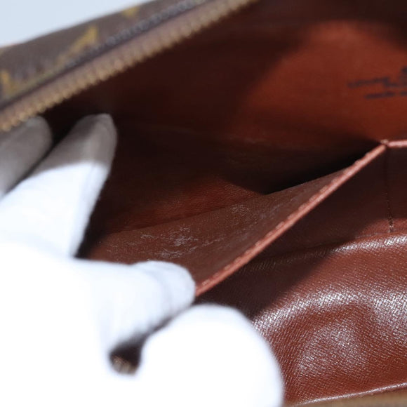 LOUIS VUITTON Monogram Compiegne 28 Clutch Bag M51845 LV Auth BD291