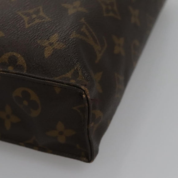 LOUIS VUITTON Monogram Poche Toilette 26 Pouch M47542 LV Auth BD294