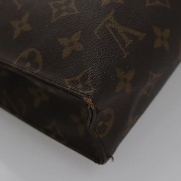 LOUIS VUITTON Monogram Poche Toilette 26 Pouch M47542 LV Auth BD294
