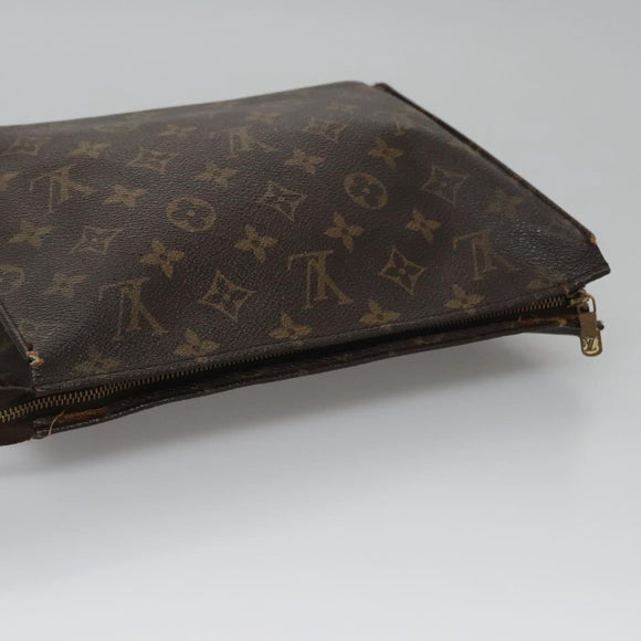 LOUIS VUITTON Monogram Poche Toilette 26 Pouch M47542 LV Auth BD294