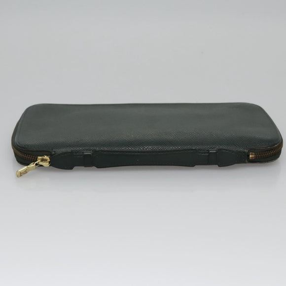 LOUIS VUITTON Taiga Organizer Atoll Travel Case Ardoise M30652 LV Auth BD299