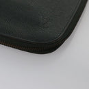 LOUIS VUITTON Taiga Organizer Atoll Travel Case Ardoise M30652 LV Auth BD299-14
