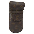 LOUIS VUITTON Monogram Etui Lunette Rabat Glasses Case M62970 LV Auth BD300-1