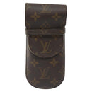 LOUIS VUITTON Monogram Etui Lunette Rabat Glasses Case M62970 LV Auth BD300-13