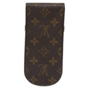 LOUIS VUITTON Monogram Etui Lunette Rabat Glasses Case M62970 LV Auth BD300-2