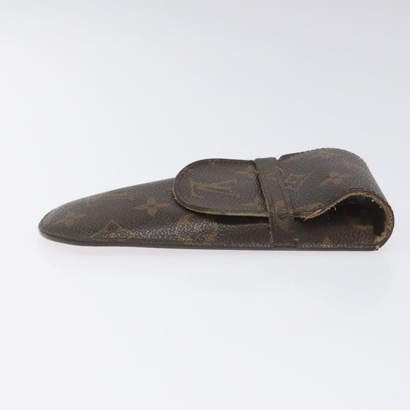 LOUIS VUITTON Monogram Etui Lunette Rabat Glasses Case M62970 LV Auth BD300