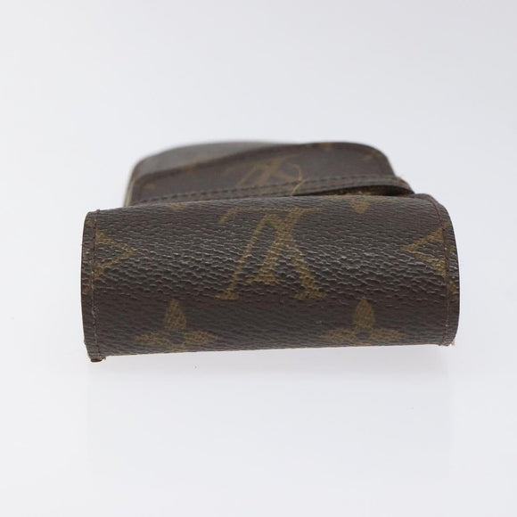LOUIS VUITTON Monogram Etui Lunette Rabat Glasses Case M62970 LV Auth BD300