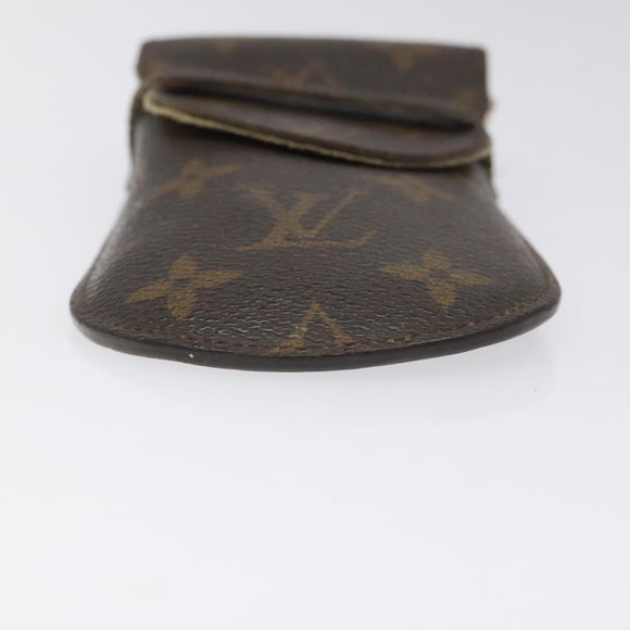 LOUIS VUITTON Monogram Etui Lunette Rabat Glasses Case M62970 LV Auth BD300