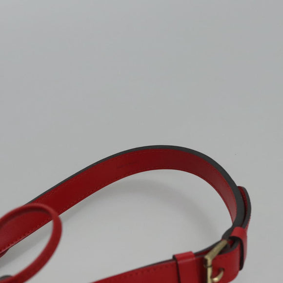 LOUIS VUITTON Epi Noe Shoulder Bag Bicolor Black Red M44017 LV Auth BD310