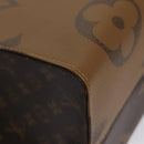 LOUIS VUITTON Monogram Reverse Giant On The Go GM Tote Bag M45320 Auth BD313S-14