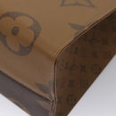 LOUIS VUITTON Monogram Reverse Giant On The Go GM Tote Bag M45320 Auth BD313S-15
