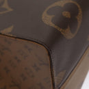 LOUIS VUITTON Monogram Reverse Giant On The Go GM Tote Bag M45320 Auth BD313S-16