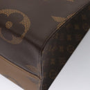 LOUIS VUITTON Monogram Reverse Giant On The Go GM Tote Bag M45320 Auth BD313S-17