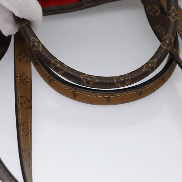 LOUIS VUITTON Monogram Reverse Giant On The Go GM Tote Bag M45320 Auth BD313S