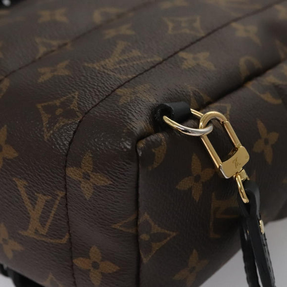 LOUIS VUITTON Monogram Palm Springs MINI Backpack M41562 LV Auth BD314V