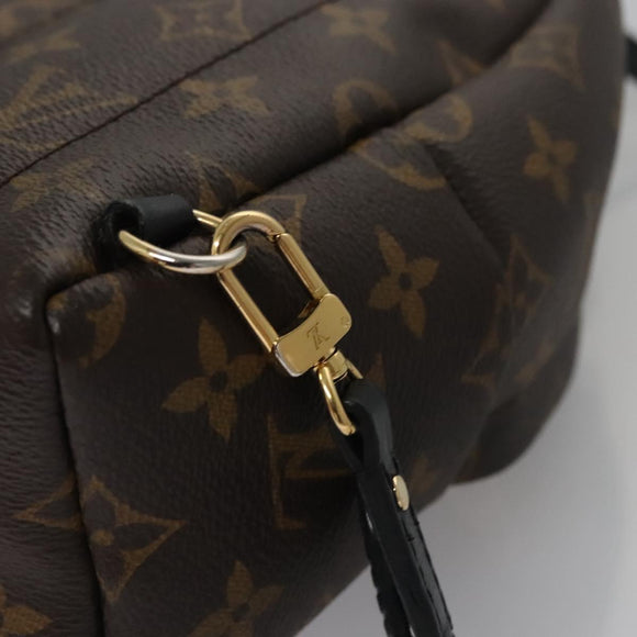 LOUIS VUITTON Monogram Palm Springs MINI Backpack M41562 LV Auth BD314V