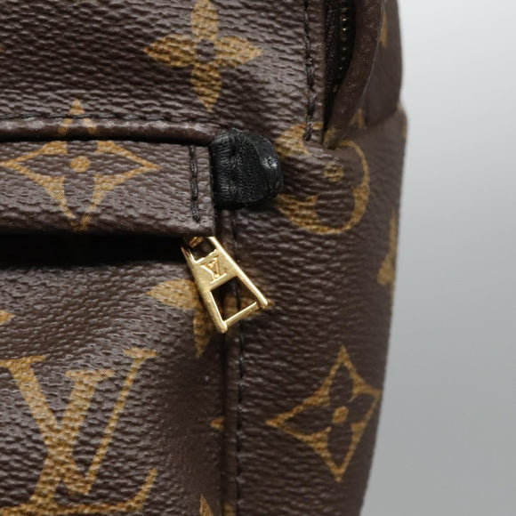 LOUIS VUITTON Monogram Palm Springs MINI Backpack M41562 LV Auth BD314V