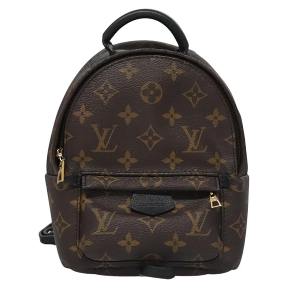 LOUIS VUITTON Monogram Palm Springs MINI Backpack M41562 LV Auth BD314V