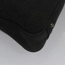 Salvatore Ferragamo Gancini Tote Bag Canvas Black Auth BD344-15