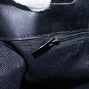 Salvatore Ferragamo Gancini Tote Bag Canvas Black Auth BD344-19