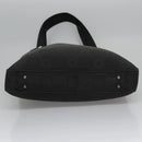 Salvatore Ferragamo Gancini Tote Bag Canvas Black Auth BD344-5