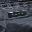 BURBERRY Nova Check Hand Bag Canvas Beige Black Auth BD352-10