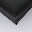 Salvatore Ferragamo Gancini Shoulder Bag Leather Black Auth BD371-16