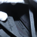 Salvatore Ferragamo Gancini Shoulder Bag Leather Black Auth BD371-25