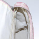 CHANEL New Travel Line Backpack Canvas Pink CC Auth BD376-21