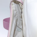 CHANEL New Travel Line Backpack Canvas Pink CC Auth BD376-22