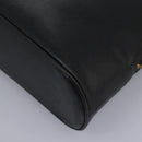 CHANEL COCO Mark Tote Bag Caviar Skin Black CC Auth BD379-15