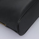 CHANEL COCO Mark Tote Bag Caviar Skin Black CC Auth BD379-16