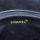 CHANEL COCO Mark Tote Bag Caviar Skin Black CC Auth BD379-19