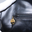 CHANEL COCO Mark Tote Bag Caviar Skin Black CC Auth BD379-22