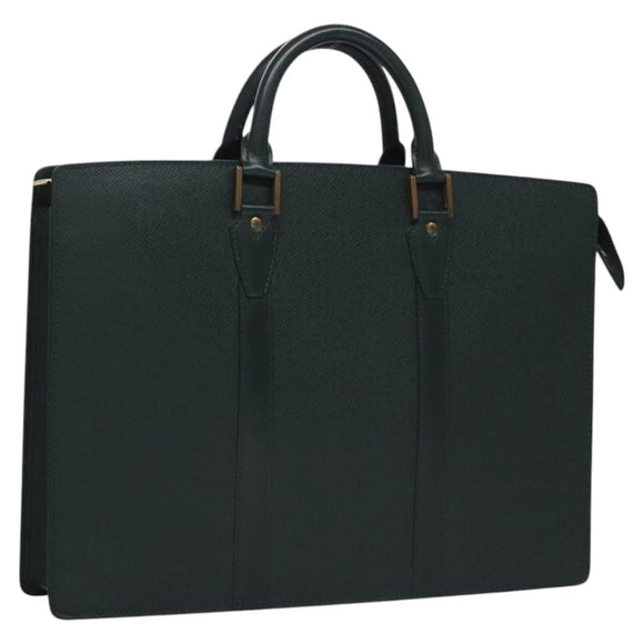 LOUIS VUITTON Taiga Porte Documents Rozan Bag Epicea M30054 LV Auth BD388