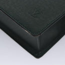 LOUIS VUITTON Taiga Porte Documents Rozan Bag Epicea M30054 LV Auth BD388-15