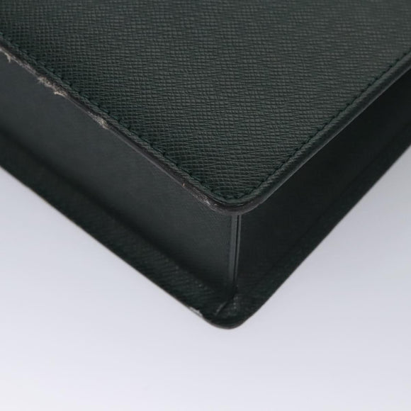 LOUIS VUITTON Taiga Porte Documents Rozan Bag Epicea M30054 LV Auth BD388