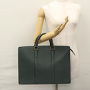 LOUIS VUITTON Taiga Porte Documents Rozan Bag Epicea M30054 LV Auth BD388-23