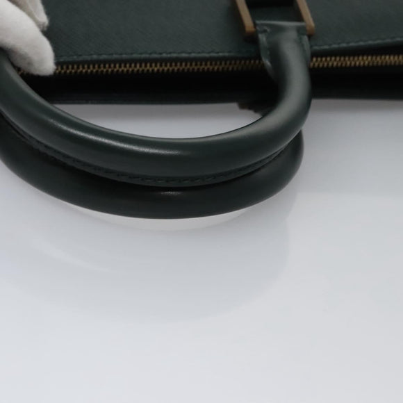 LOUIS VUITTON Taiga Porte Documents Rozan Bag Epicea M30054 LV Auth BD388