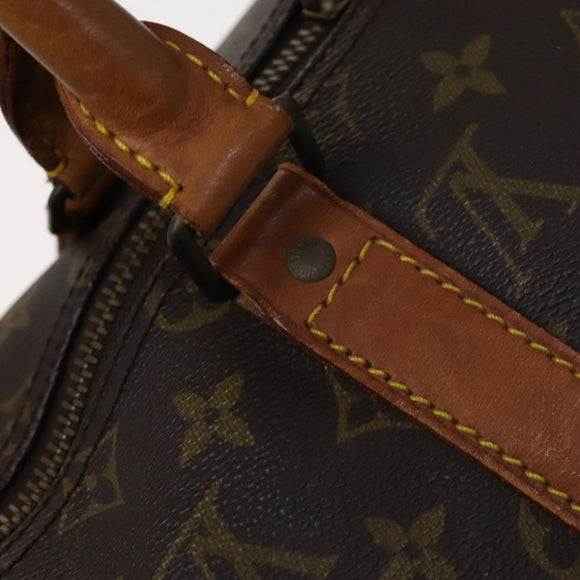 LOUIS VUITTON Monogram Keepall 50 Boston Bag M41426 LV Auth BD429