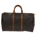 LOUIS VUITTON Monogram Keepall 50 Boston Bag M41426 LV Auth BD429-13