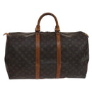 LOUIS VUITTON Monogram Keepall 50 Boston Bag M41426 LV Auth BD429-2