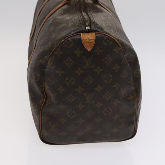 LOUIS VUITTON Monogram Keepall 50 Boston Bag M41426 LV Auth BD429