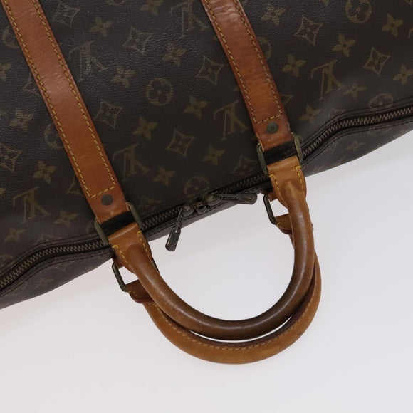 LOUIS VUITTON Monogram Keepall 50 Boston Bag M41426 LV Auth BD429