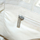 CHANEL New travel line Tote Bag Canvas Beige CC Auth BD439-23