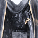 Salvatore Ferragamo Vala Shoulder Bag Leather Black Gold Auth BD443-19